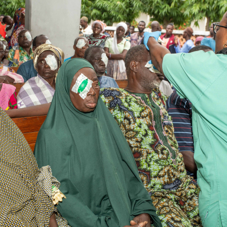 Campagne nationale de chirurgie de la cataracte : une forte mobilisation au CHR-S de Sokodé